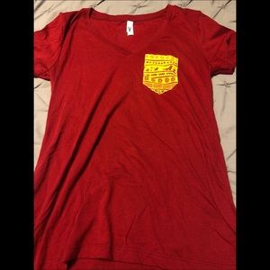 Lion King pocket V Neck